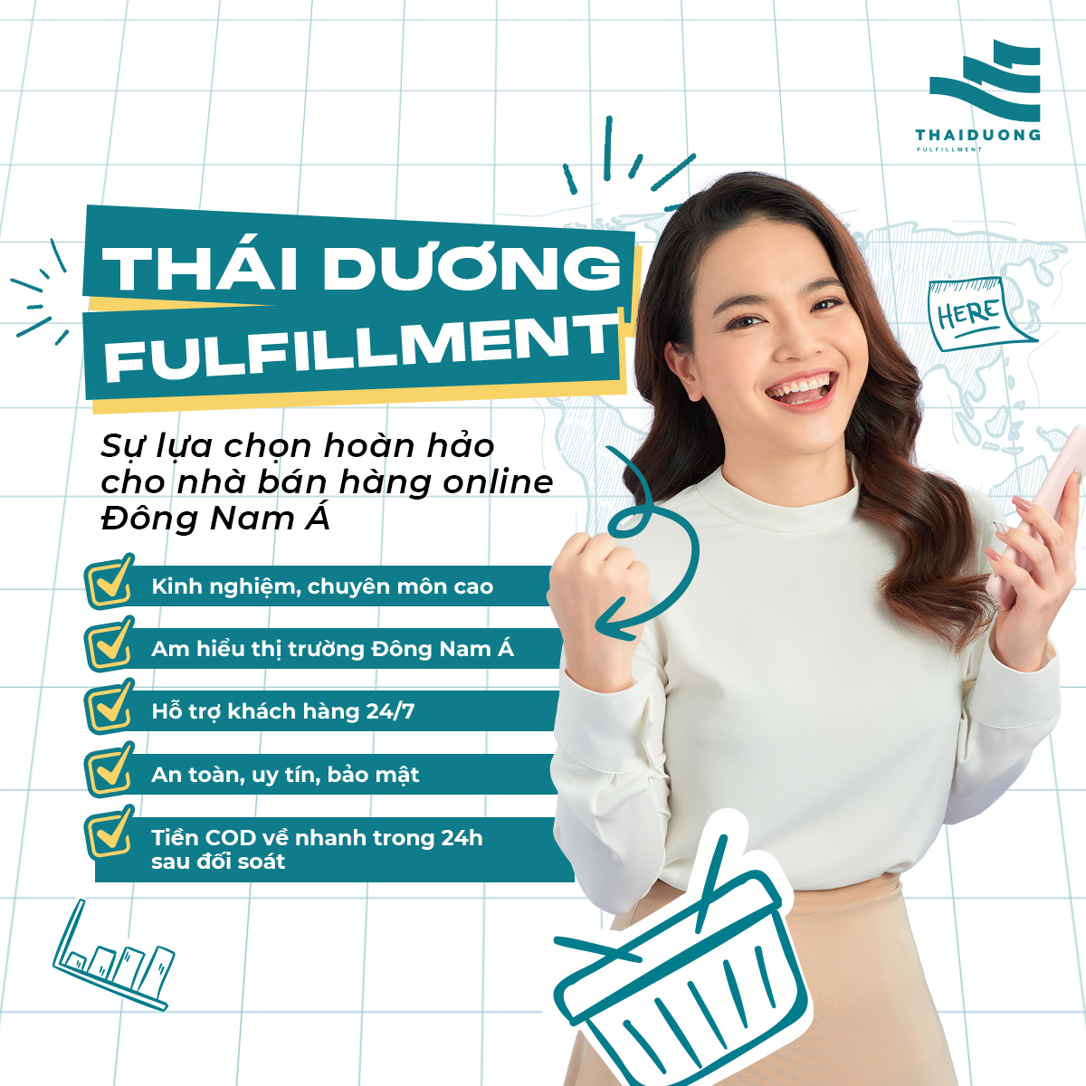 Thái Dương Fulfillment là đơn vị Fulfillment in Vietnam uy tín top đầu thị trường