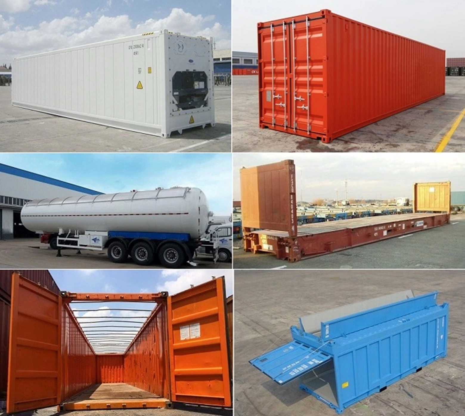 Các loại container phổ biến