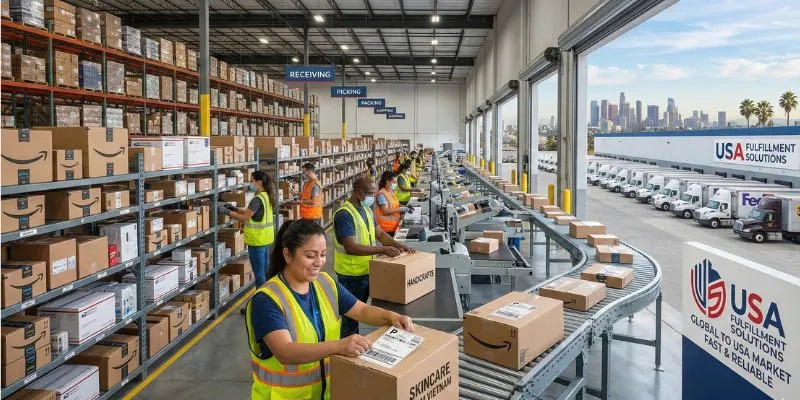 Bắt đầu bán hàng thị trường Mỹ với fulfillment