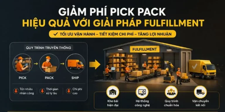 Giảm phí pick pack