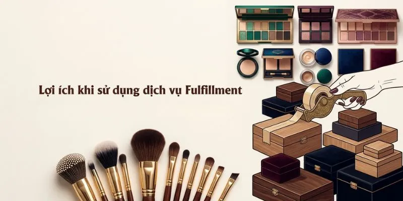 Lợi ích của việc dùng fulfillment cho shop mỹ phẩm