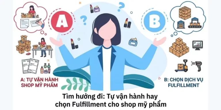 Fulfillment cho shop mỹ phẩm