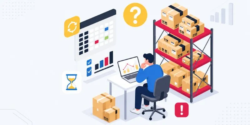 Vì sao seller scale dễ gặp tình trạng hàng hóa tồn lâu