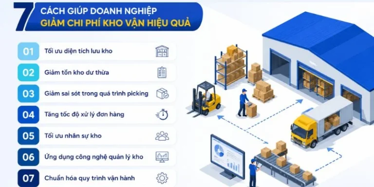 Giảm chi phí kho vận