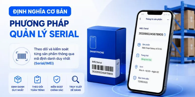 Định nghĩa cơ bản phương pháp quản lý serial
