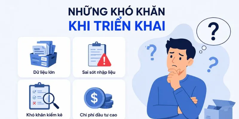 Những khó khăn khi triển khai