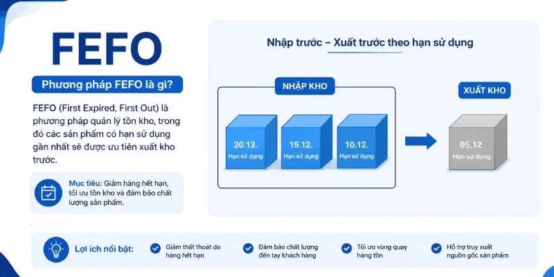 Phương pháp FEFO là gì?