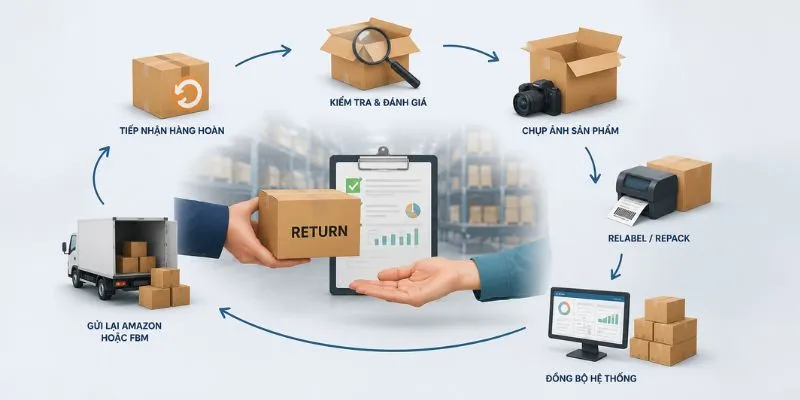 Dịch vụ quản lý hàng hoàn tại Thái Dương Fulfillment 