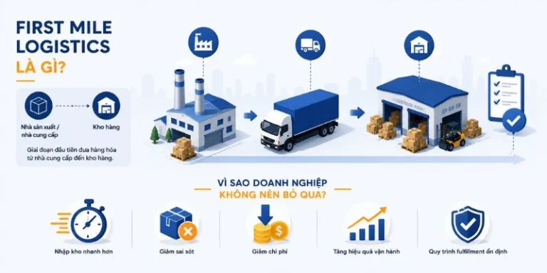 First mile logistics