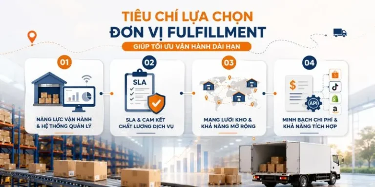 Tiêu chí lựa chọn đơn vị fulfillment
