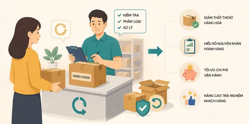Những vấn đề dịch vụ xử l&yacute; đổi trả c&oacute; thể giải quyết