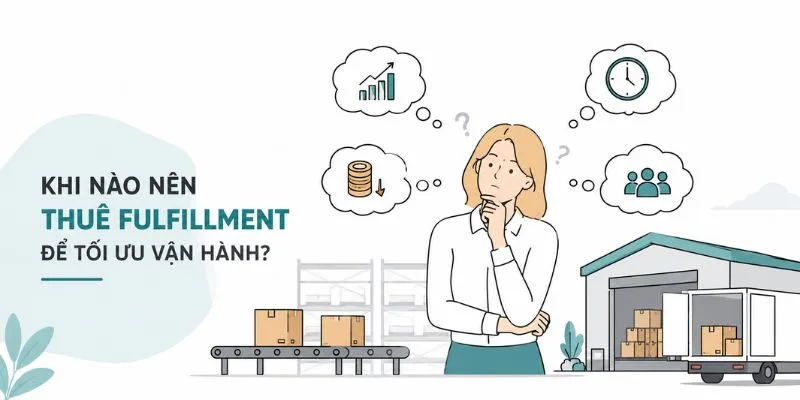 Khi nào nên thuê fulfillment để tối ưu vận hành?