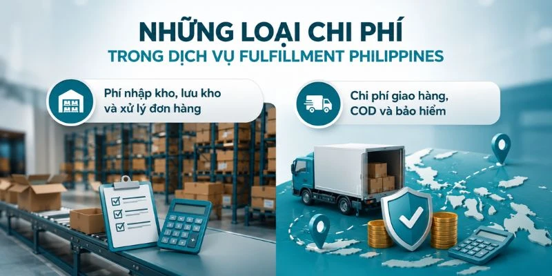 Bảng giá dịch vụ fulfillment Philippines cơ bản