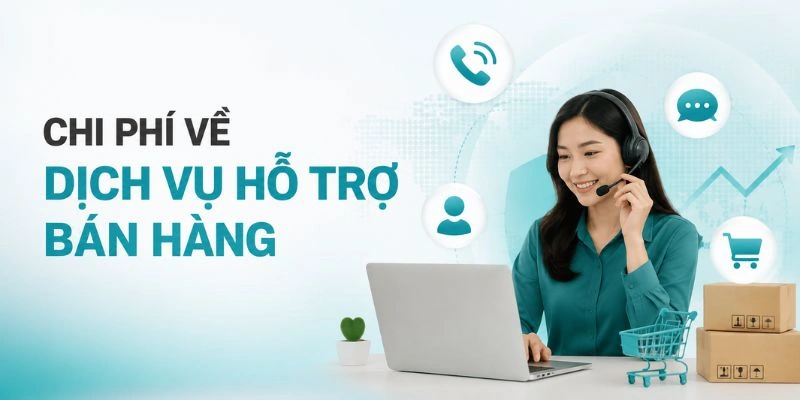 Chi phí về dịch vụ hỗ trợ bán hàng