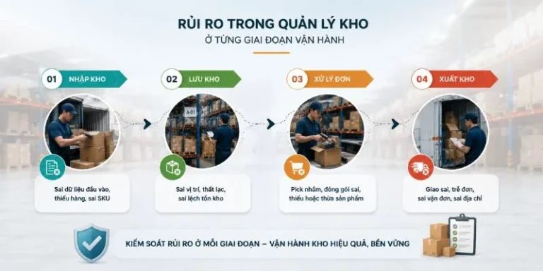Rủi ro trong quản lý kho