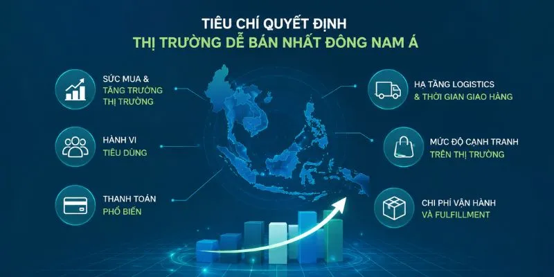 Tiêu chí quyết định đâu là thị trường dễ bán nhất Đông Nam Á