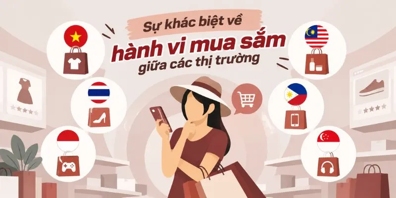Sự khác biệt về hành vi mua sắm giữa các thị trường