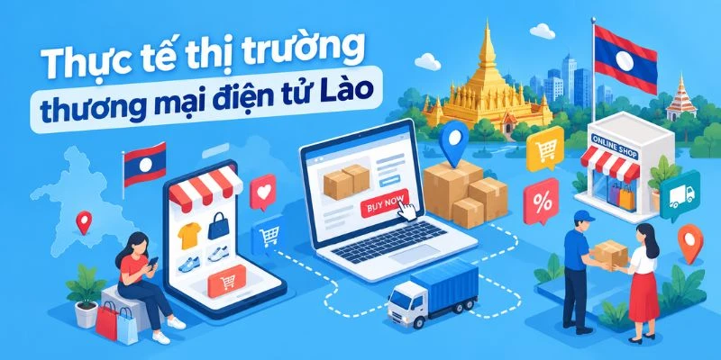 Thực tế thị trường thương mại điện tử Lào