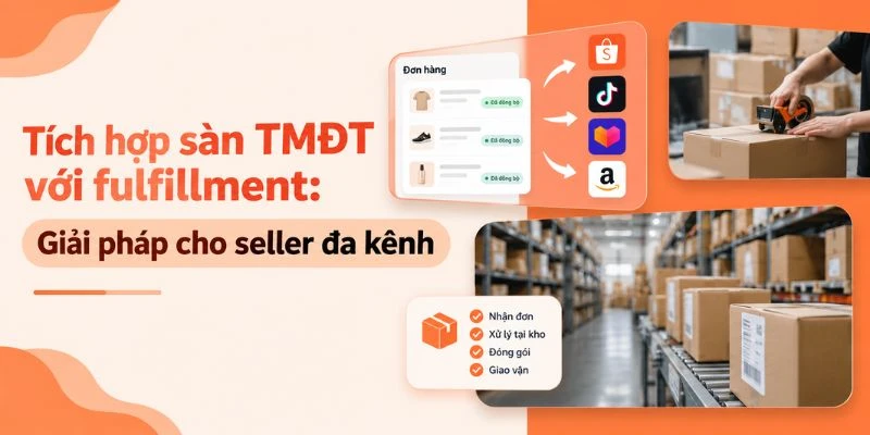 Tích hợp sàn TMĐT với fulfillment