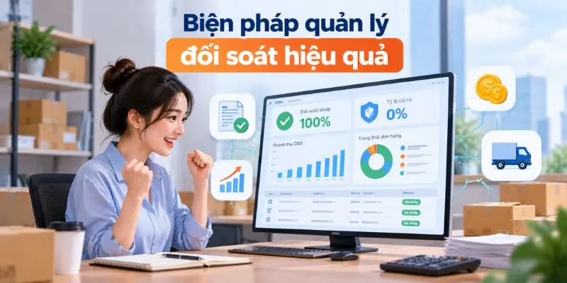 Biện pháp quản lý đối soát hiệu quả