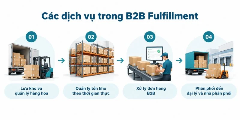 Các dịch vụ trong B2B Fulfillment