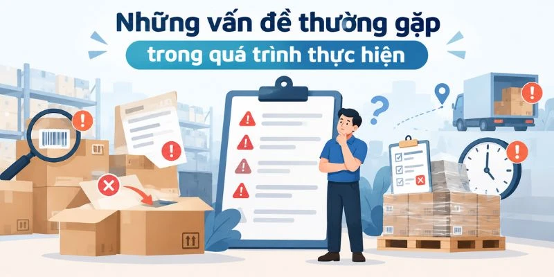 Những vấn đề thường gặp trong quá trình thực hiện